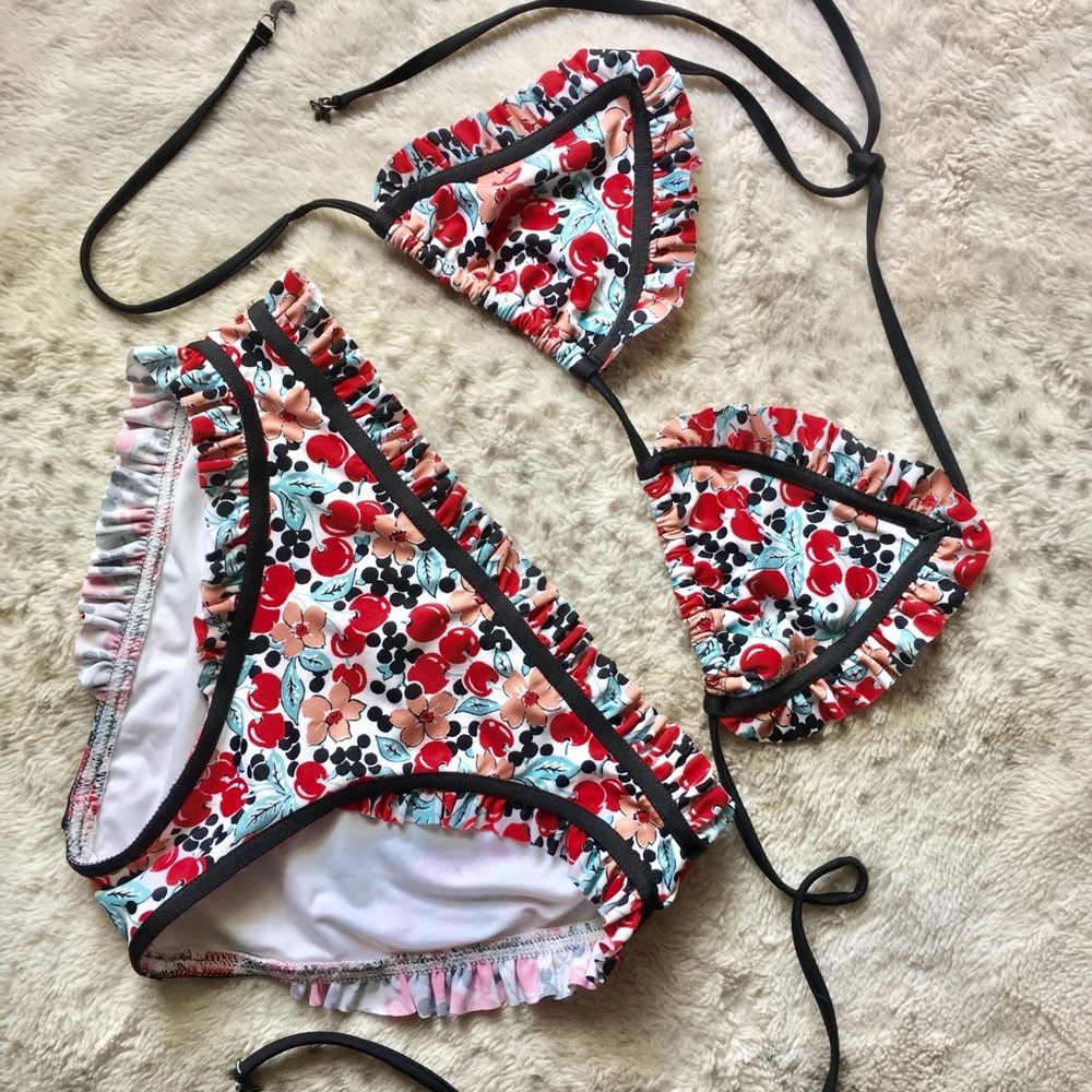 Anna Sui 🍒Cherries & Berries🍇 Bikini